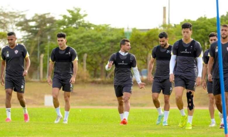 مران الفريق الأول لكرة القدم بنادى الزمالك