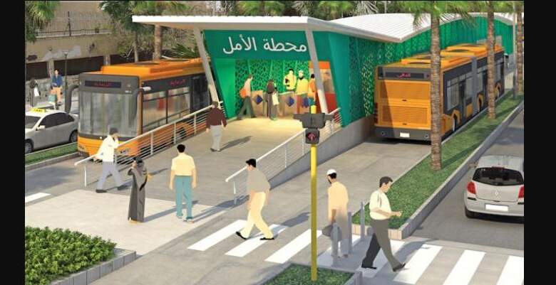 تجربة أتوبيسات النقل السريع «Brt»