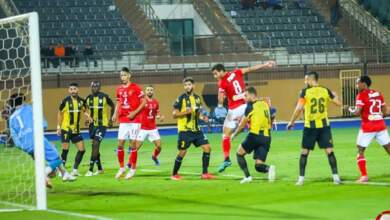 الاهلي والمقاولون العرب في الجولة -4 من الدورى