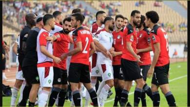 منتخبا مصر والمغرب