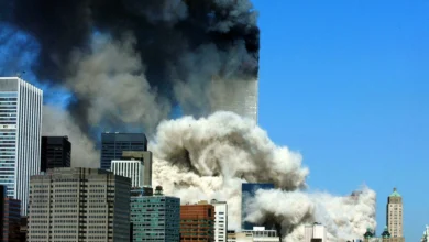 تفجير برجى التجارة فى أحداث 9/11