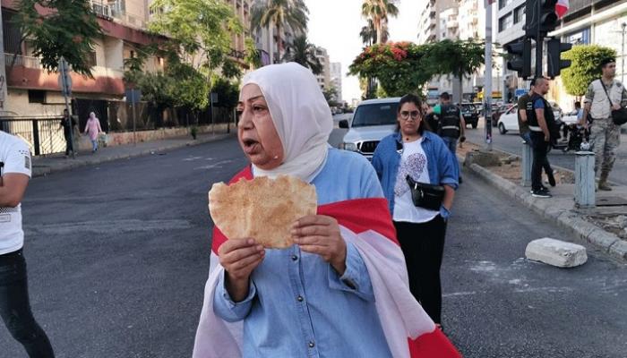 أزمة الخبز فى لبنان