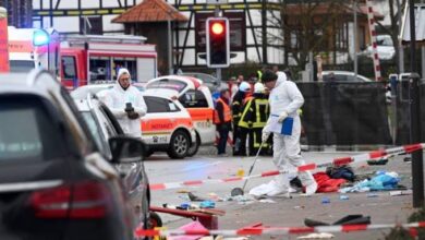 حادث دهس في ألمانيا
