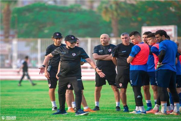 فيريرا في تدريب الزمالك