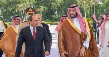 الأمير محمد بن سلمان والرئيس السيسى