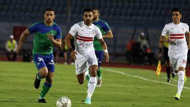 الزمالك والمقاصة أرشيفية