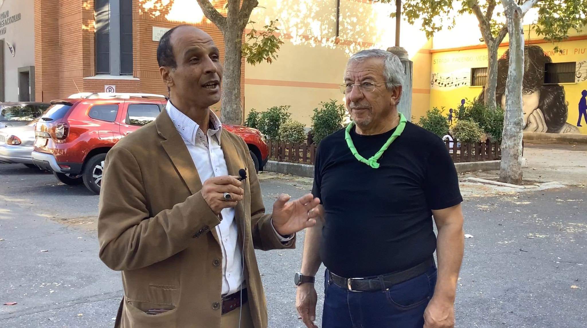 إكرامي هاشم مراسل بيان من روما يحاور محمد الحلو مؤسس الحركة الكشفية العربية فى إيطاليا