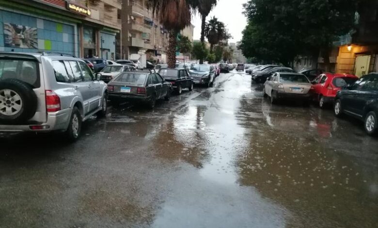 أمطار في الجيزة