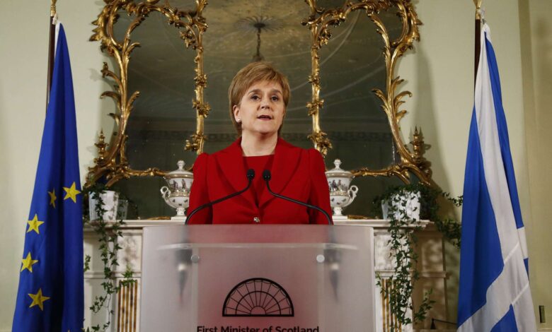 رئيسة وزراء إسكتلندا نيكولا ستيرجن