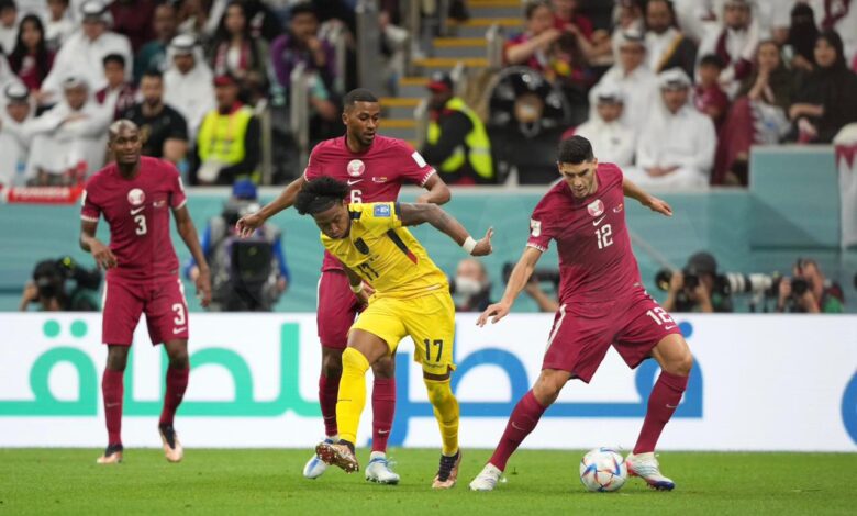 الإكوادور تفوز على قطر