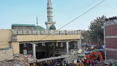 تفجير مسجد بيشاور