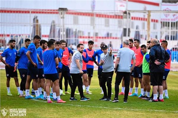 فيريرا في تدريب الزمالك