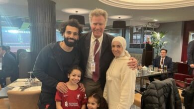 محمد صلاح وويل فيريل