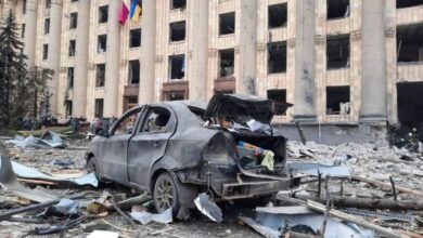 قصف روسي على الأحياء السكنية