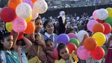 احتفالات المواطنين بعيد الفطر