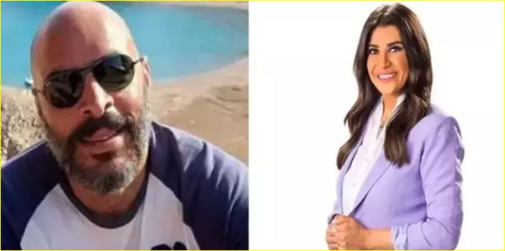 الضحية محمد الماوي والمذيعة أميرة شنب