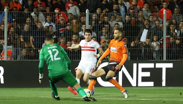 الزمالك ونهضة بركان