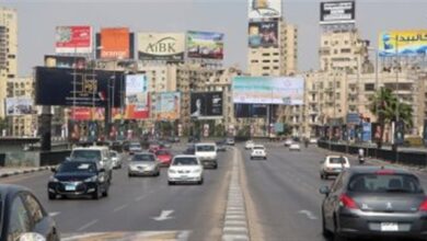 الحالة المرورية في القاهرة
