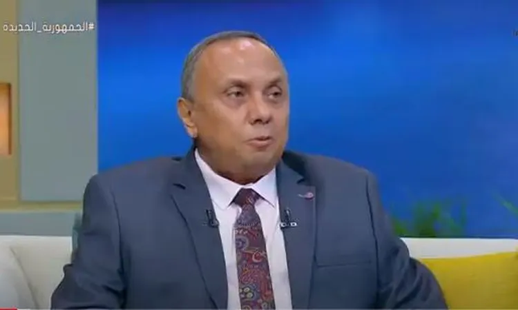 الدكتور عمرو زكريا حمودة رئيس المعهد القومى لعلوم البحار و المصايد