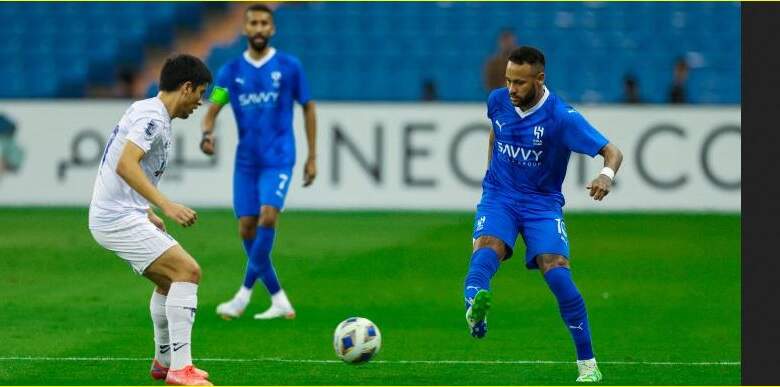 نيمار ضمن تشكيلة الهلال