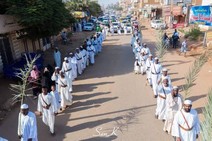 موكب الطرق الصوفية للاحتفال بالمولد النبوى