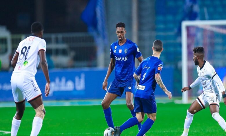 مباراة الهلال والشباب