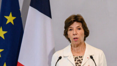 وزيرة الخارجية الفرنسية كاترين كولونا