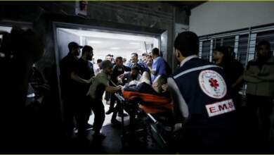 ضحايا قصف مستشفى المعمدانى