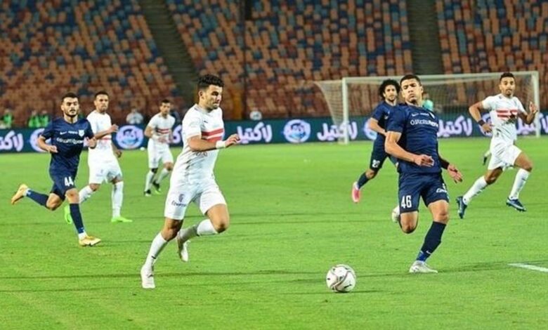 الزمالك وإنبي