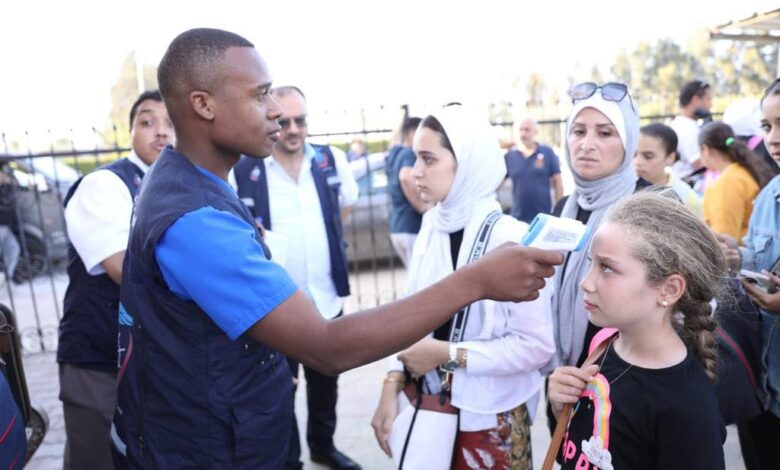 أطباء الحجر الصحي بمعبر رفح