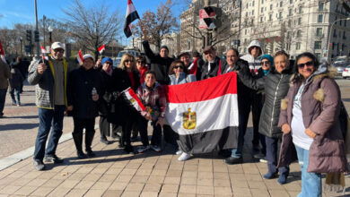 الجالية المصرية بروما تحتشد للتصويت