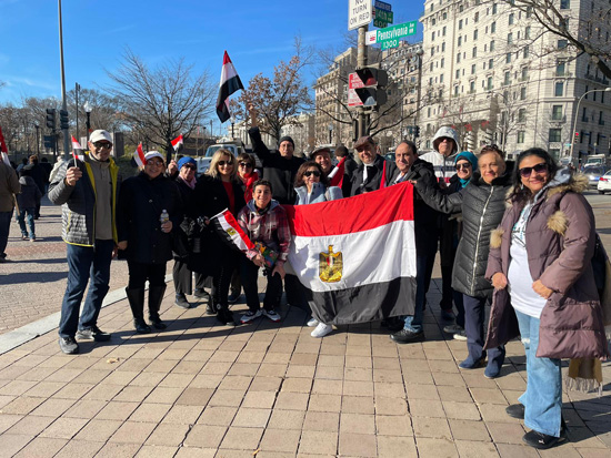 الجالية المصرية بروما تحتشد للتصويت