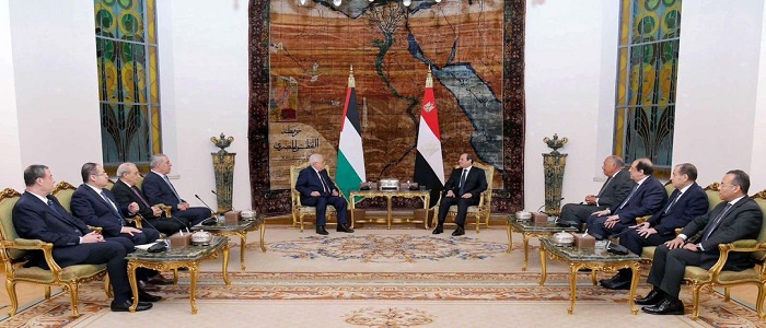 الرئيس السيسي وأبومازن