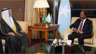 رئيس الصومال والعسومى