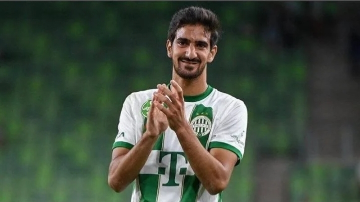 محمد علي بن رمضان لاعب فريق فرينكفاروزي المجري