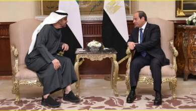 الرئيس السيسى والشيخ محمد بن زايد آل نهيان رئيس دولة الإمارات