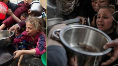 مظاهر الجوع فى غزة