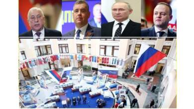 الانتخابات الروسية والمرشحون الأربعة