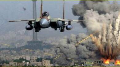 طيران الاحتلال الإسرائيلي يقصف