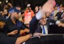بن غفير يهرب من المتظاهرين