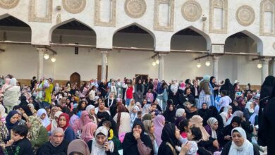 صلاة العيد في جامع الأزهر