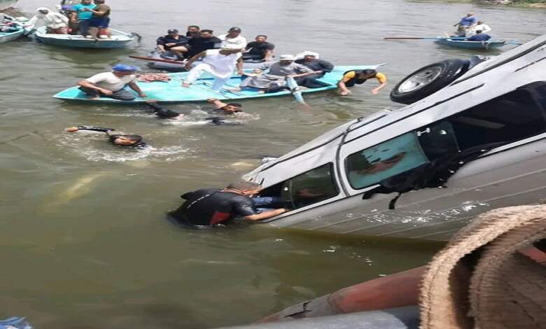 حادث ميكروباص معدية أبو غالب