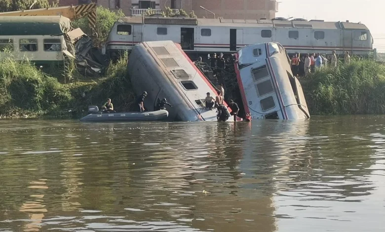 حادث قطار المنيا