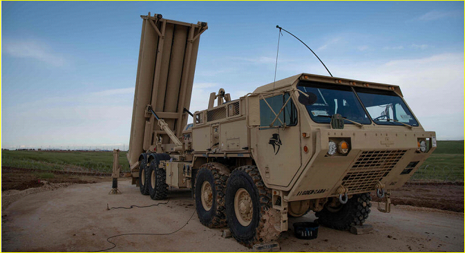 بطارية THAAD في إسرائيل في عام 2019