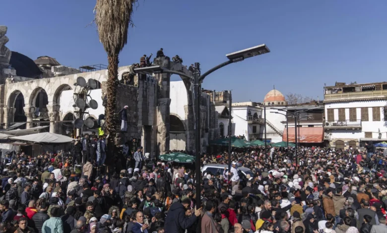 حادث التدافع فى المسجد الأموي