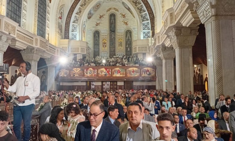 قداس عيد القيامة المجيد بالعباسية