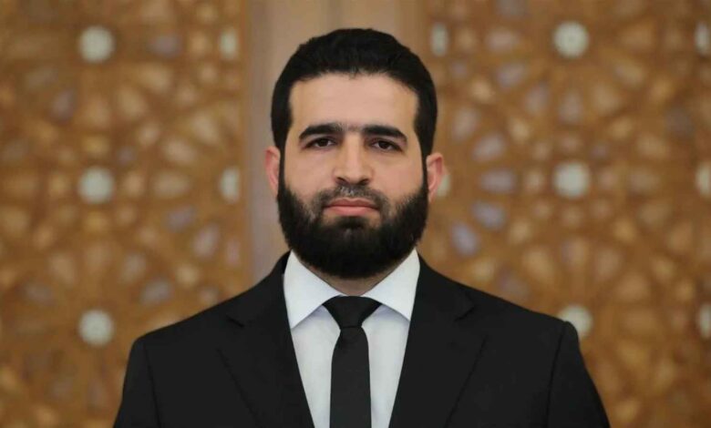 وزير الداخلية السوري أنس خطاب