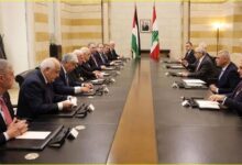 وفدان لبناني وفلسطيني يلتقيان في بيروت، لبنان