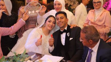 زفاف النقيب أحمد مشالي