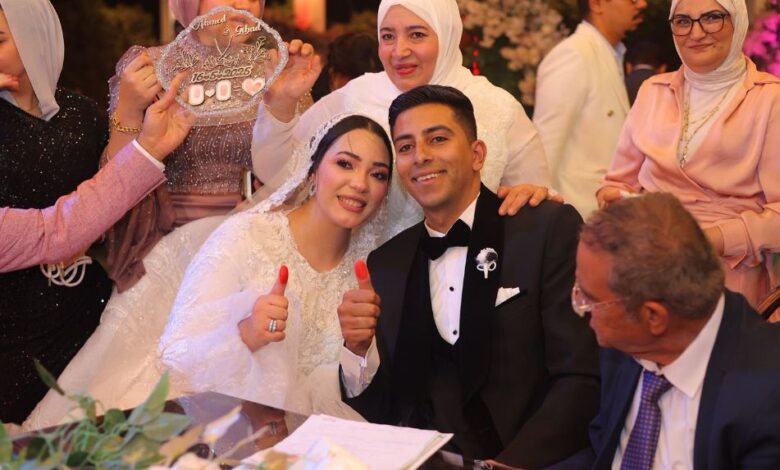 زفاف النقيب أحمد مشالي